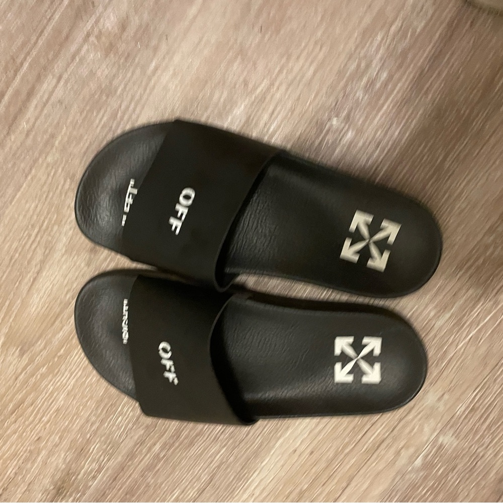 Off-White Black Slides